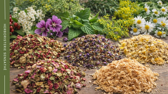 Grandes familles botaniques de plantes médicinales en herboristerie - Herboristerie Sensathé
